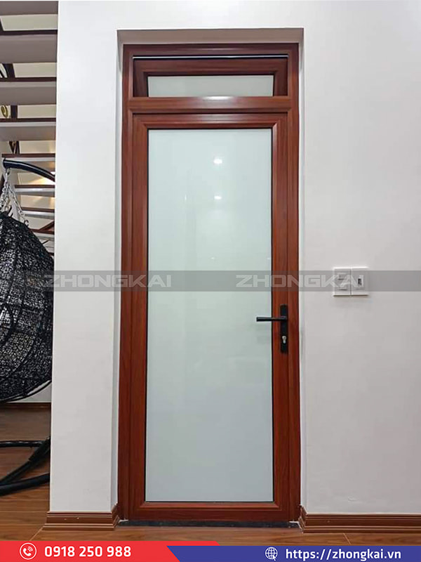 Cửa thiết kế đơn giản hiện đại dễ vệ sinh